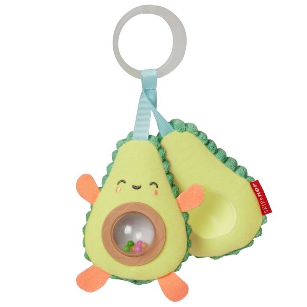 Adorable Avacado Car Seat Toy